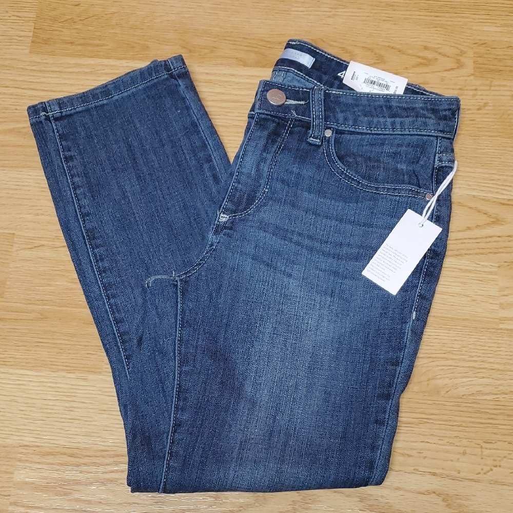 LC Lauren Conrad Dark Blue Straight Leg Jeans